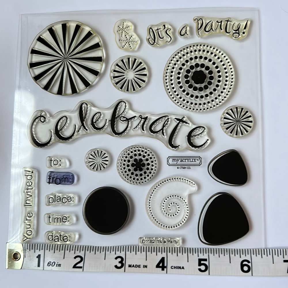 It’s a Party! D1182 stamps